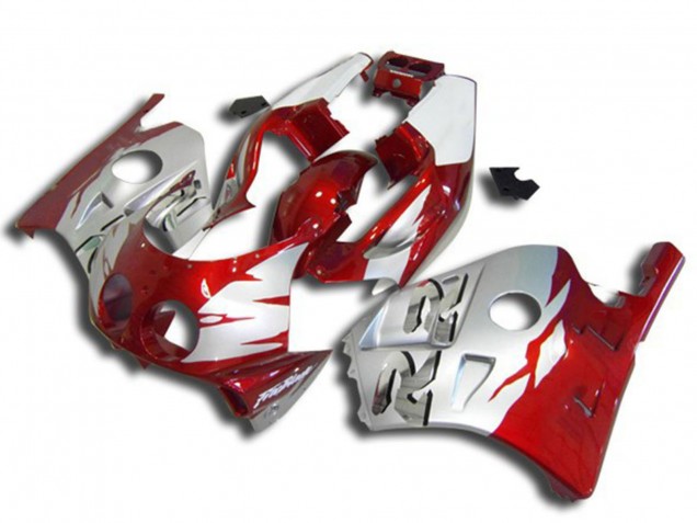 Compra Carenados Moto Honda CBR250RR 1990-1998 - Plata Rojo