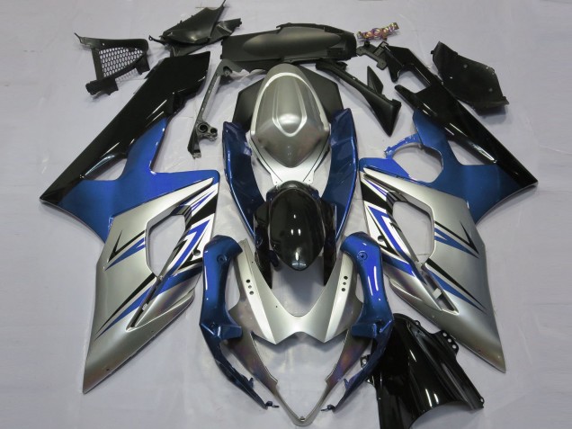 Compra Carenados Moto Suzuki GSXR 1000 2005-2006 - Azul Plata Negro