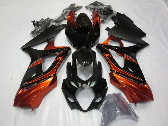 Compra Carenados Moto Suzuki GSXR 1000 2007-2008 - Naranja Negro