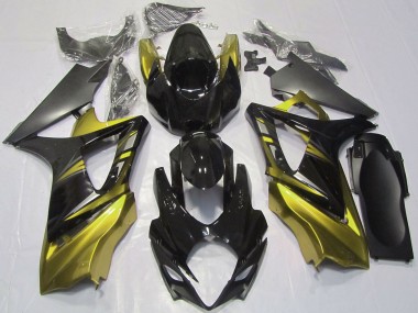 Compra Carenados Moto Suzuki GSXR 1000 2007-2008 - Negro Brillante Amarillo