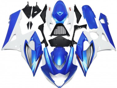 Compra Carenados Moto Suzuki GSXR 1000 2005-2006 - Blanco Azul
