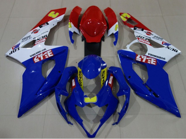 Compra Carenados Moto Suzuki GSXR 1000 2005-2006 - Blanco Rojo Azul Amarillo