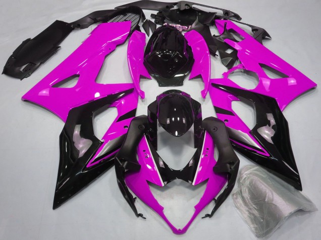 Compra Carenados Moto Suzuki GSXR 1000 2005-2006 - Rosa Negro Brillante