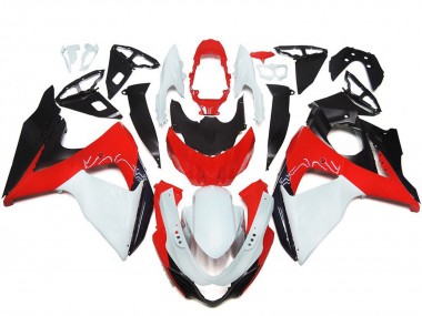 Compra Kits Carenado Moto Suzuki GSXR 1000 2009-2016 - Blanco Rojo Negro