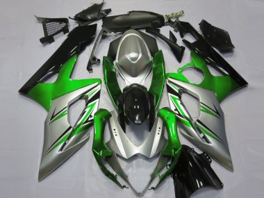 Compra Carenados Moto Suzuki GSXR 1000 2005-2006 - Verde Plata Negro