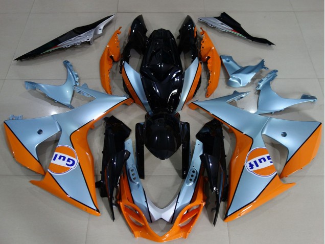 Compra Carenados Moto Suzuki GSXR 1000 2009-2016 - Azul Claro Naranja Negro Gulf