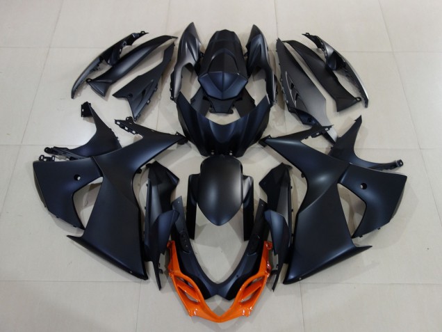 Compra Carenados Moto Suzuki GSXR 1000 2009-2016 - Negro Mate Naranja