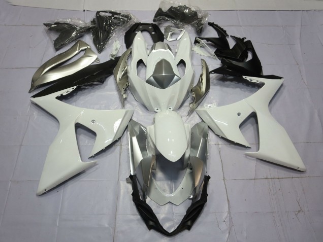 Compra Carenados Moto Suzuki GSXR 1000 2009-2016 - Blanco Plata