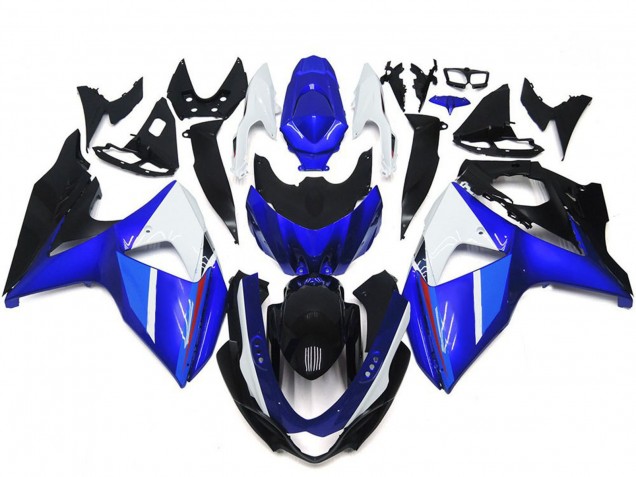 Compra Carenados Moto Suzuki GSXR 1000 2009-2016 - Blanco Azul Negro