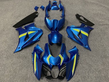 Compra Carenados Moto Suzuki GSXR 1000 2017-2024 - Azul Amarillo Estilo