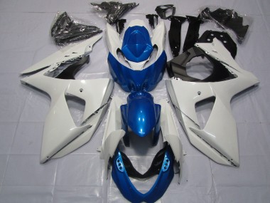 Compra Carenados Moto Suzuki GSXR 1000 2009-2016 - Blanco Azul