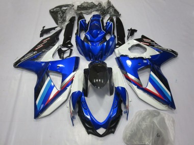 Compra Carenados Moto Suzuki GSXR 600 / GSXR 750 2008-2010 - Azul Blanco Negro Brillante Rojo
