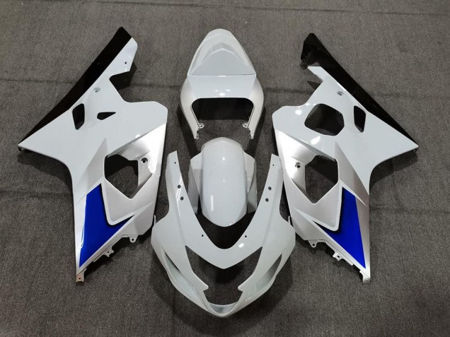 Compra Kits Carenado Moto Suzuki GSXR 600 / GSXR 750 2004-2005 - Blanco Azul Negro