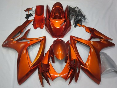 Compra Carenados Moto Suzuki GSXR 600 / GSXR 750 2006-2007 - Burnt Naranja