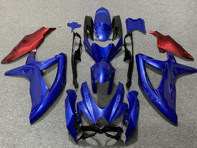 Compra Carenados Moto Suzuki GSXR 600 / GSXR 750 2008-2010 - Azul Rojo