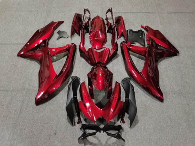 Compra Carenados Moto Suzuki GSXR 600 / GSXR 750 2008-2010 - Rojo Caramelo Negro