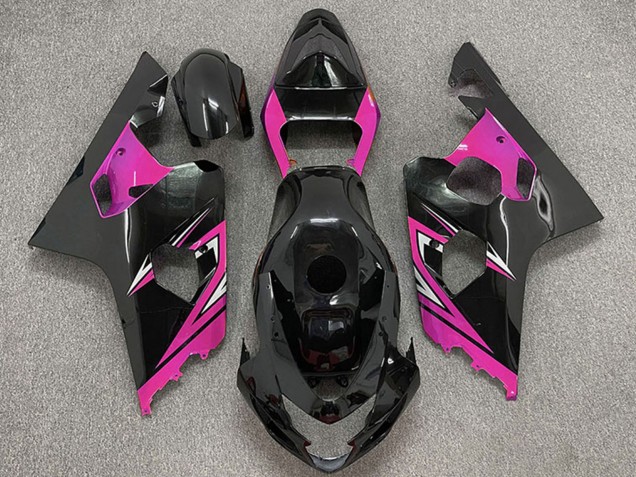 Compra Carenados Moto Suzuki GSXR 600 / GSXR 750 2004-2005 - Negro Brillante Rosa