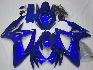 Compra Carenados Moto Suzuki GSXR 600 / GSXR 750 2006-2007 - Azul Brillante Plain