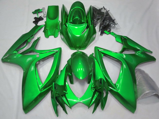Compra Carenados Moto Suzuki GSXR 600 / GSXR 750 2006-2007 - Verde Brillante Plain