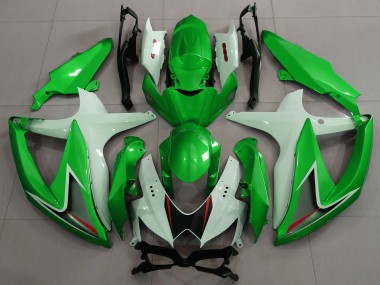 Compra Carenados Moto Suzuki GSXR 600 / GSXR 750 2008-2010 - Blanco Verde Negro Rojo