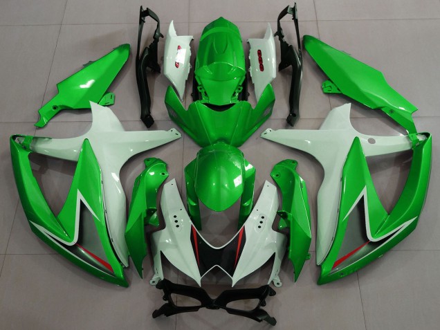 Compra Carenados Moto Suzuki GSXR 600 / GSXR 750 2008-2010 - Blanco Verde Negro Rojo