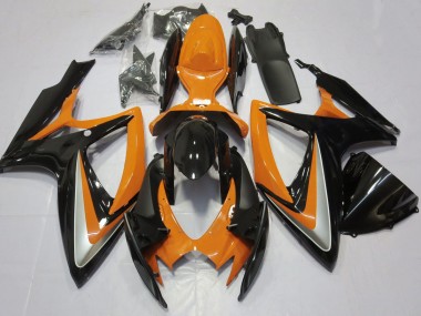 Compra Carenado Moto Suzuki GSXR 600 / GSXR 750 2006-2007 - Naranja Negro Brillante