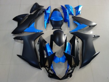 Compra Carenados Moto Suzuki GSXR 600 / GSXR 750 2011-2024 - Azul Negro Mate