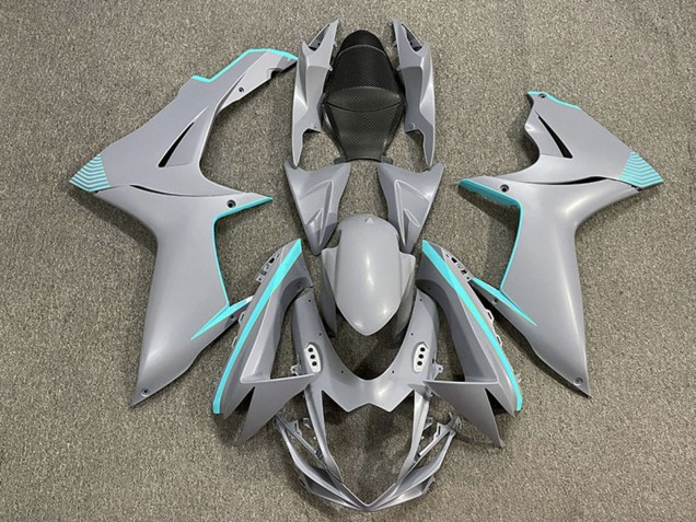 Compra Carenados Moto Suzuki GSXR 600 / GSXR 750 2011-2024 - Nardo Gris Mate Azul Verdoso Accents