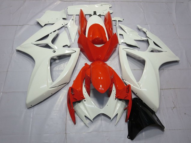 Compra Carenados Moto Suzuki GSXR 600 / GSXR 750 2006-2007 - Blanco Rojo