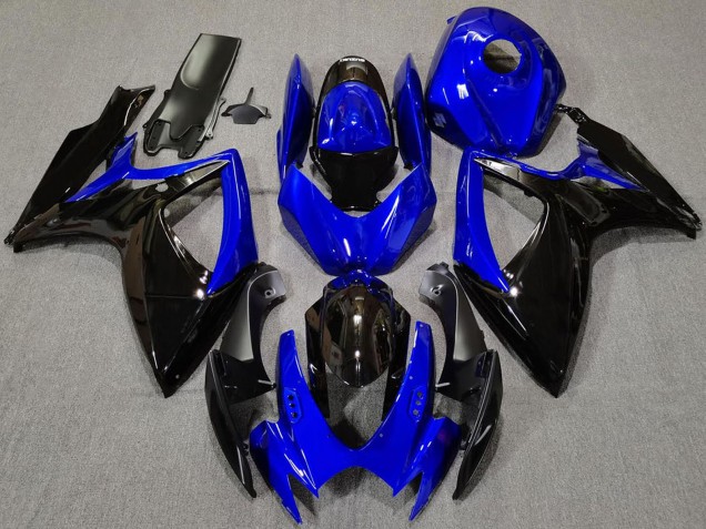 Compra Carenados Moto Suzuki GSXR 600 / GSXR 750 2006-2007 - Azul Negro Brillante