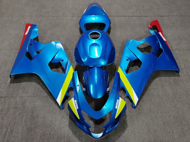 Compra Carenados Moto Suzuki GSXR 600 / GSXR 750 2004-2005 - Azul Amarillo Rojo