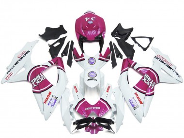 Compra Carenados Moto Suzuki GSXR 600 / GSXR 750 2008-2010 - Blanco Rosa Motul Lucky Strike 34