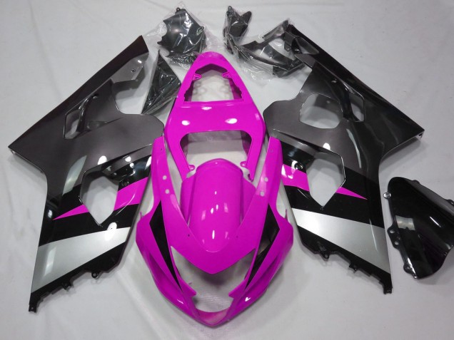 Compra Carenados Moto Suzuki GSXR 600 / GSXR 750 2004-2005 - Rosa Plata Negro