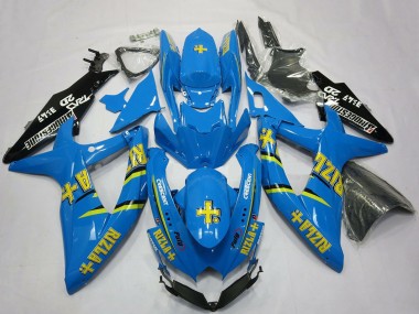 Compra Carenados Moto Suzuki GSXR 600 / GSXR 750 2008-2010 - Azul Negro Oro Rizla