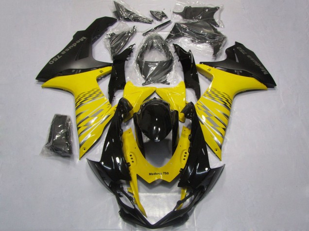 Compra Carenados Moto Suzuki GSXR 600 / GSXR 750 2011-2024 - Amarillo Gris Negro
