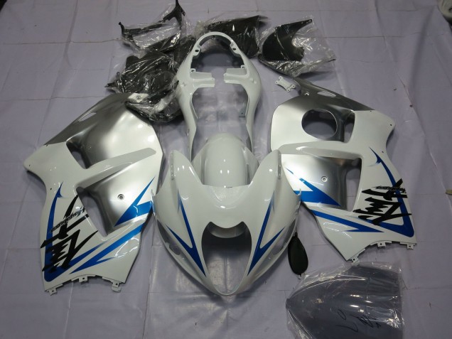 Compra Carenados Moto Suzuki GSXR 1300 1996-2007 - Blanco Plata Azul