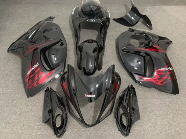 Compra Carenados Moto Suzuki GSXR 1300 2008-2020 - Negro Brillante Rojo