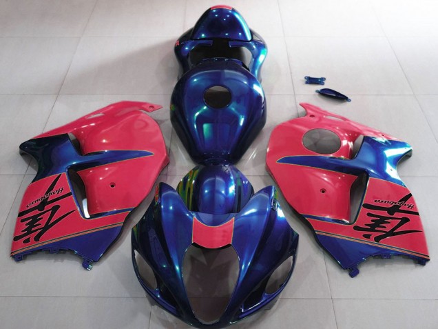 Compra Carenados Moto Suzuki GSXR 1300 1996-2007 - Azul Brillante Rojo