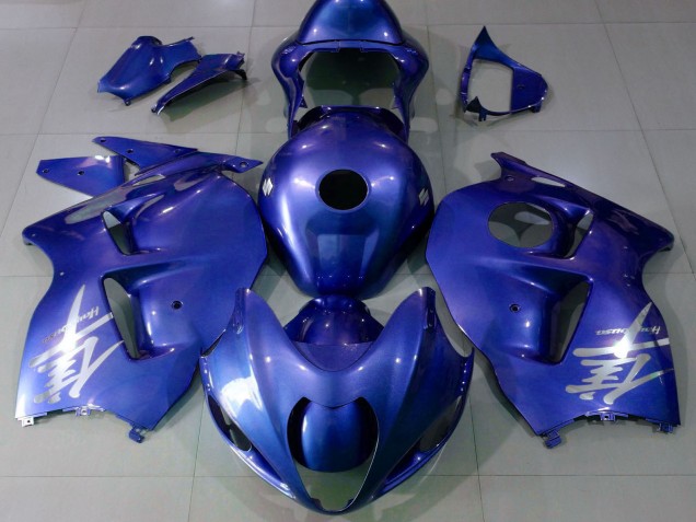 Compra Carenados Moto Suzuki GSXR 1300 1996-2007 - Azul Brillante Plata Logo