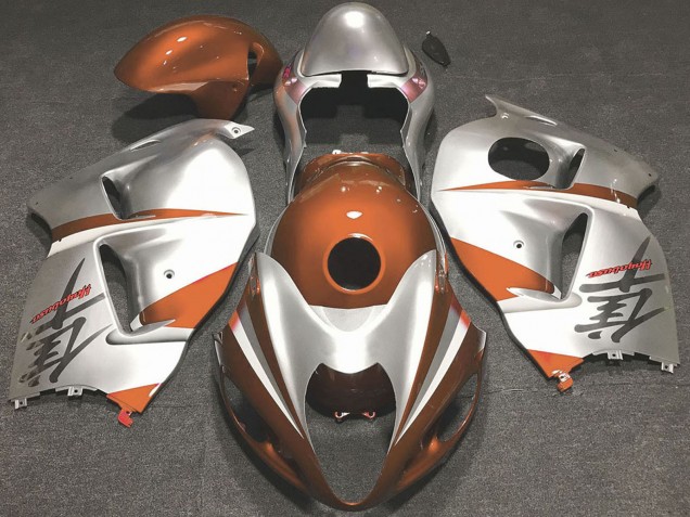 Compra Carenados Moto Suzuki GSXR 1300 1996-2007 - Naranja Brillante Plata
