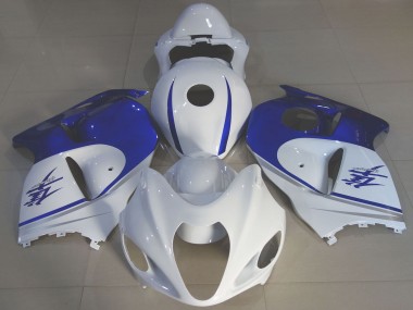 Compra Carenados Moto Suzuki GSXR 1300 1996-2007 - Blanco Brillante Azul