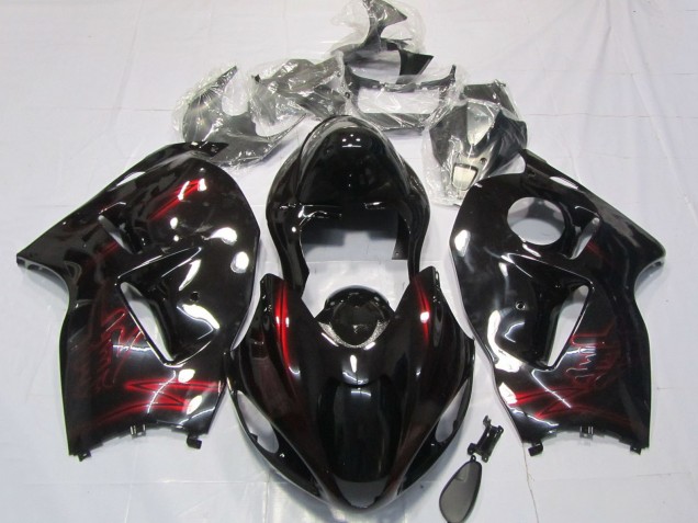 Compra Carenados Moto Suzuki GSXR 1300 1996-2007 - Rojo Negro Brillante