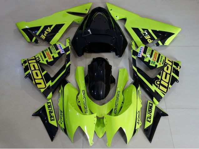 Compra Carenados Moto Kawasaki ZX10R 2004-2005 - Alta Visibilidad Amarillo