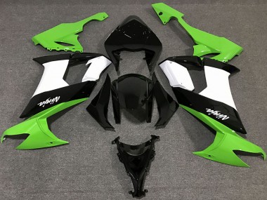 Compra Carenados Moto Kawasaki ZX10R 2008-2010 - Verde Blanco Negro