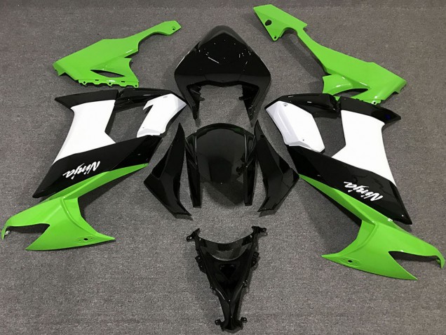Compra Carenados Moto Kawasaki ZX10R 2008-2010 - Verde Blanco Negro