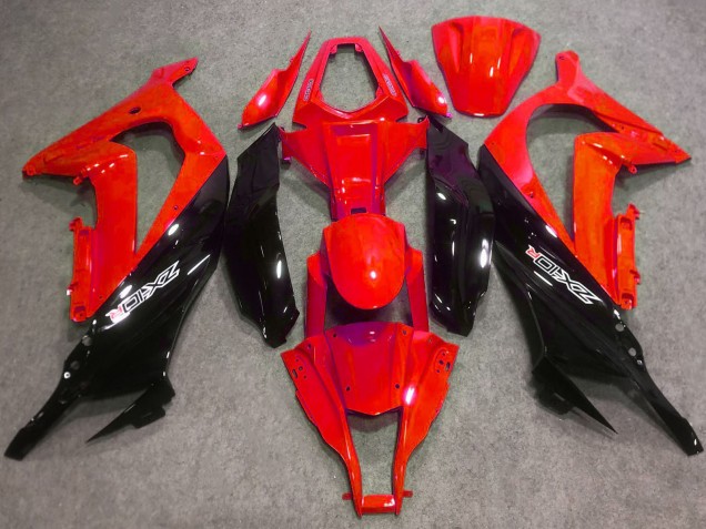 Compra Carenados Moto ABS Kawasaki ZX10R 2016-2020 - Rojo Negro Brillante