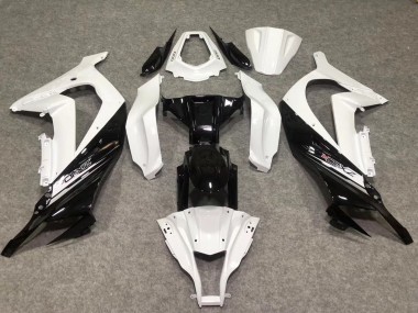 Compra Carenados Moto Kawasaki ZX10R 2011-2015 - Blanco Negro Brillante
