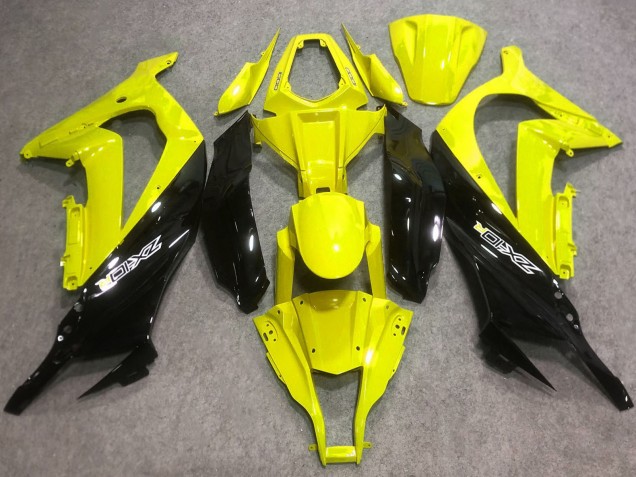 Compra Carenados Moto Kawasaki ZX10R 2016-2020 - Amarillo Negro Brillante