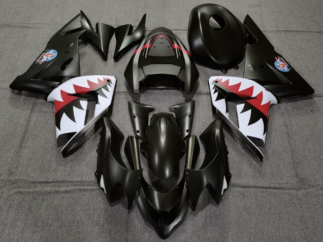 Compra Carenados Moto Kawasaki ZX10R 2004-2005 - Negro Mate Betty Bomber
