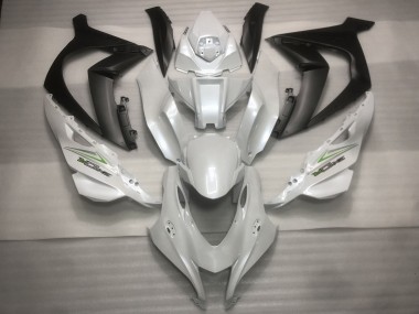 Compra Carenados Moto Kawasaki ZX10R 2016-2020 - Blanco Perla Negro Verde